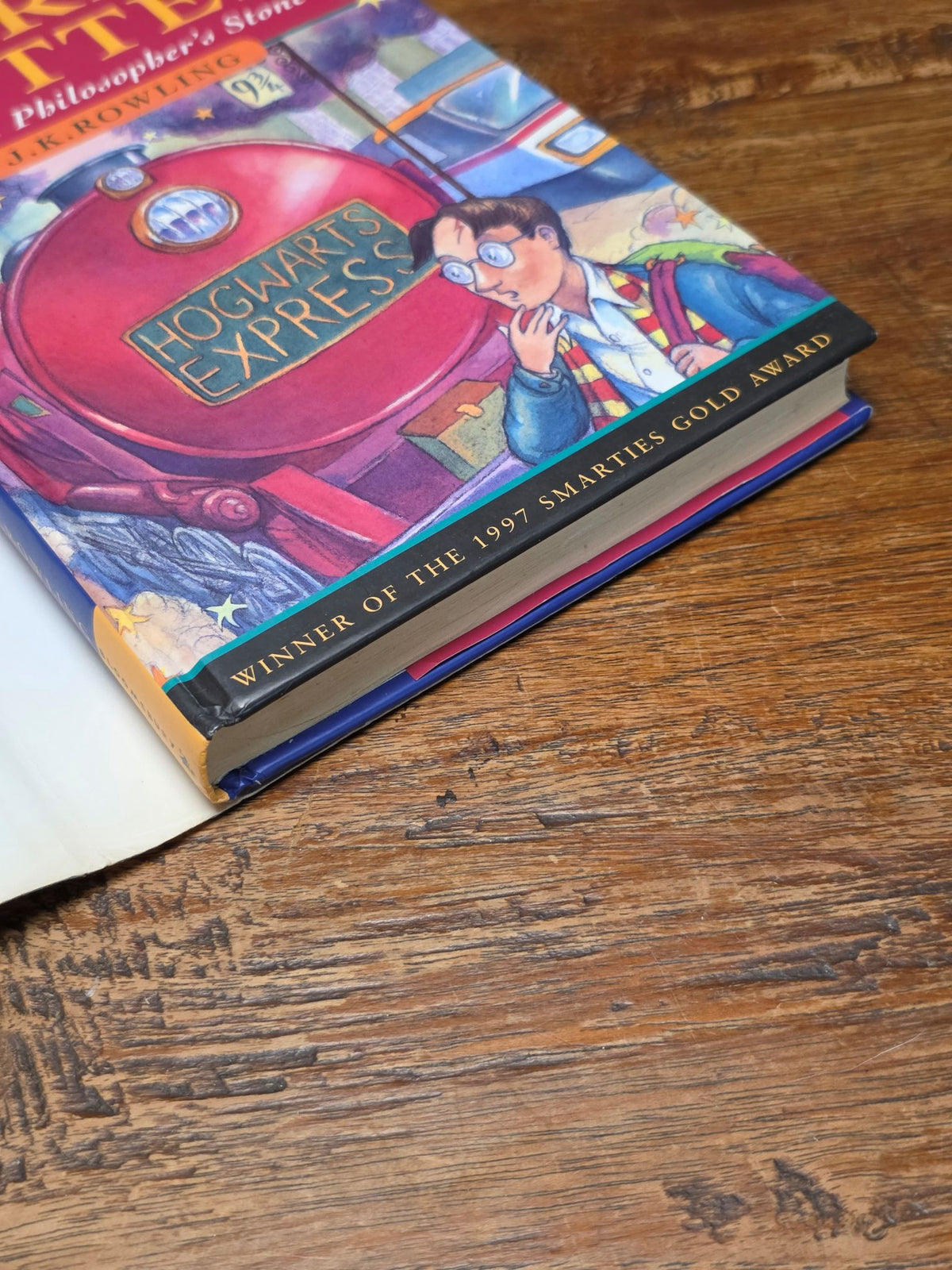Harry Potter and the Philosopher's Stone – First UK edition, 15th hardback printing