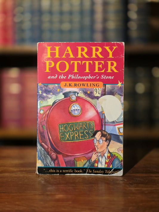 Harry Potter and the Philosopher’s Stone –  scarce 8th UK softcover Printing
