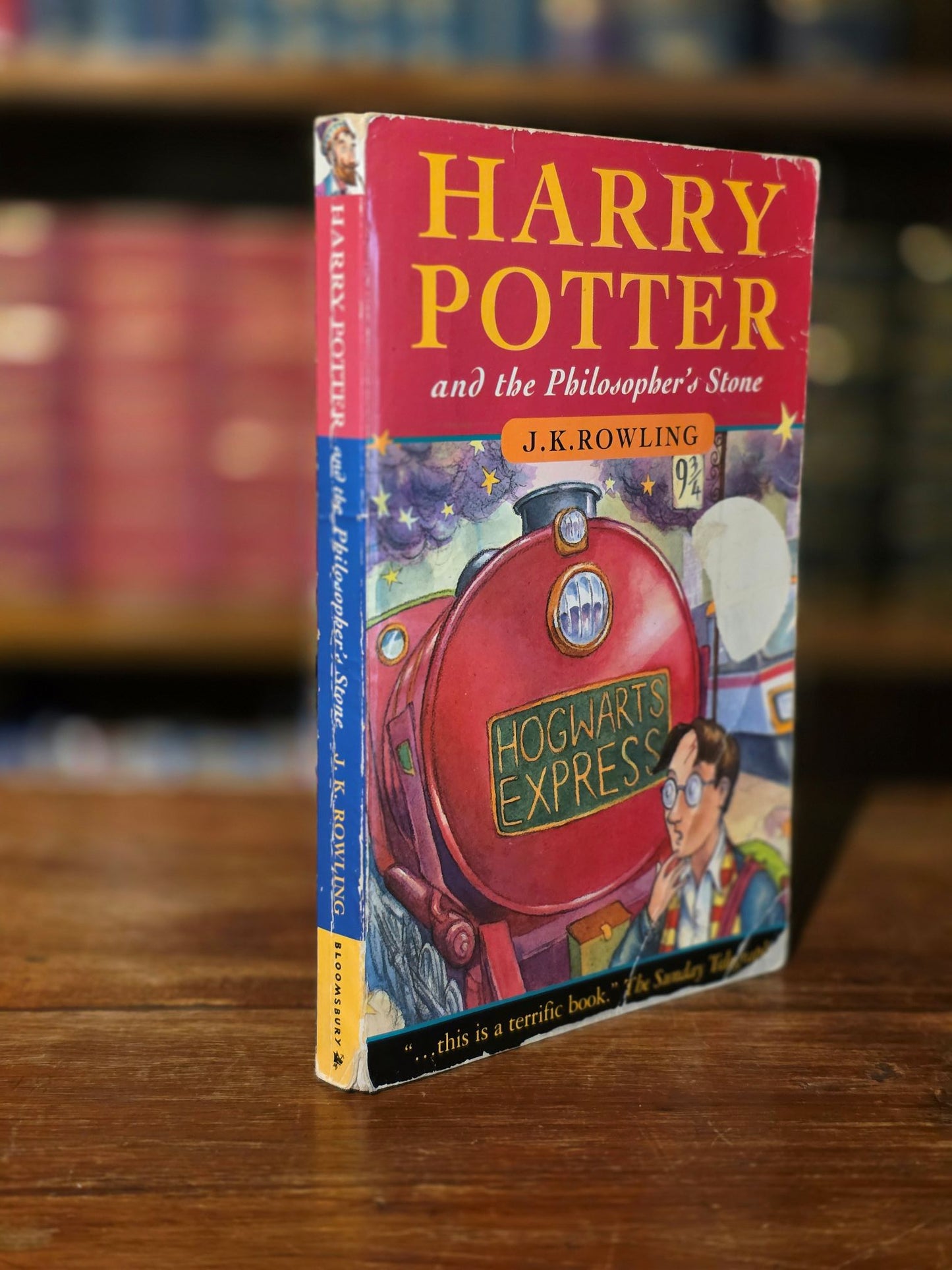 Harry Potter and the Philosopher’s Stone –  scarce 8th UK softcover Printing