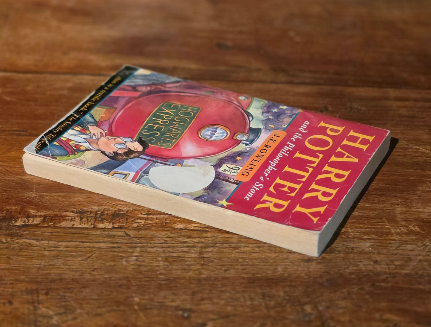 Harry Potter and the Philosopher’s Stone –  scarce 8th UK softcover Printing