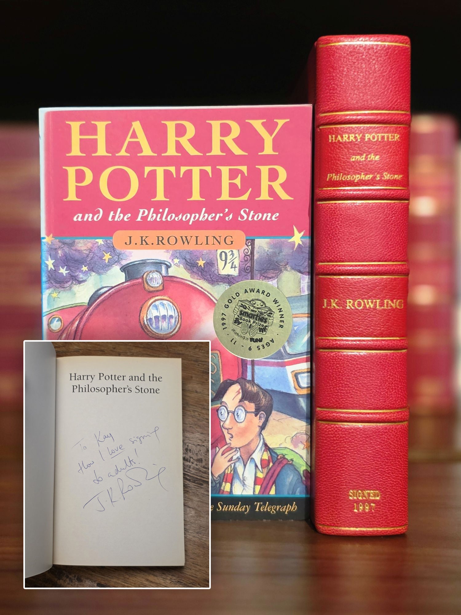 Harry Potter and the Philosopher's Stone - Inscribed 15th printing