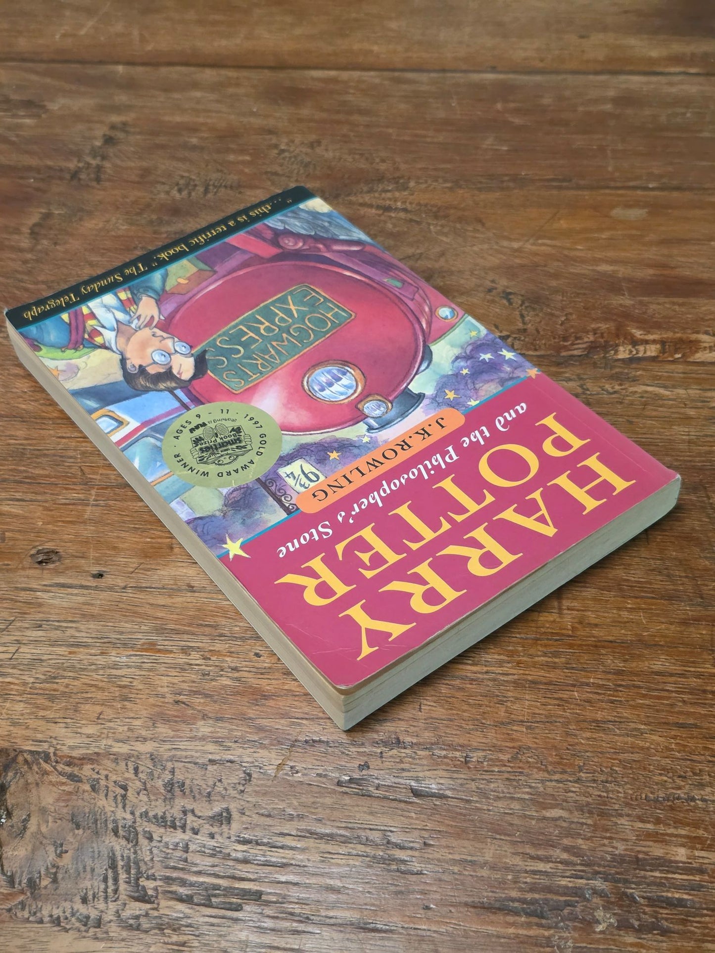 Harry Potter and the Philosopher's Stone - Signed 23rd printing with returned double '1 Wand' error