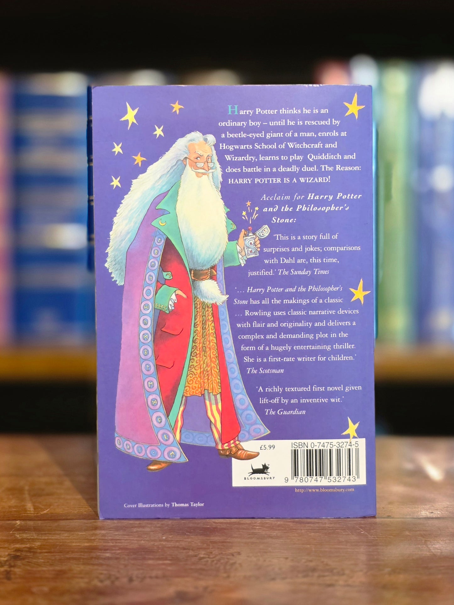 Harry Potter and the Philosopher’s Stone – signed with a historically significant inscription