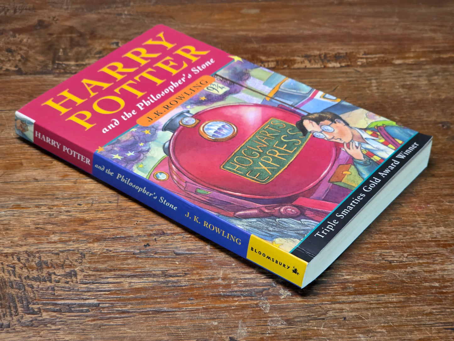 Harry Potter and the Philosopher’s Stone – signed with a historically significant inscription