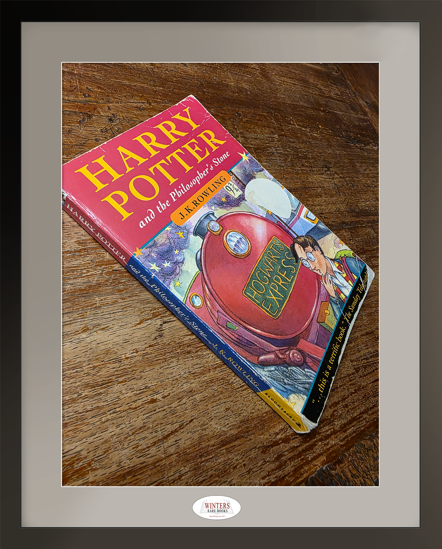 Harry Potter and the Philosopher’s Stone –  scarce 8th UK softcover Printing