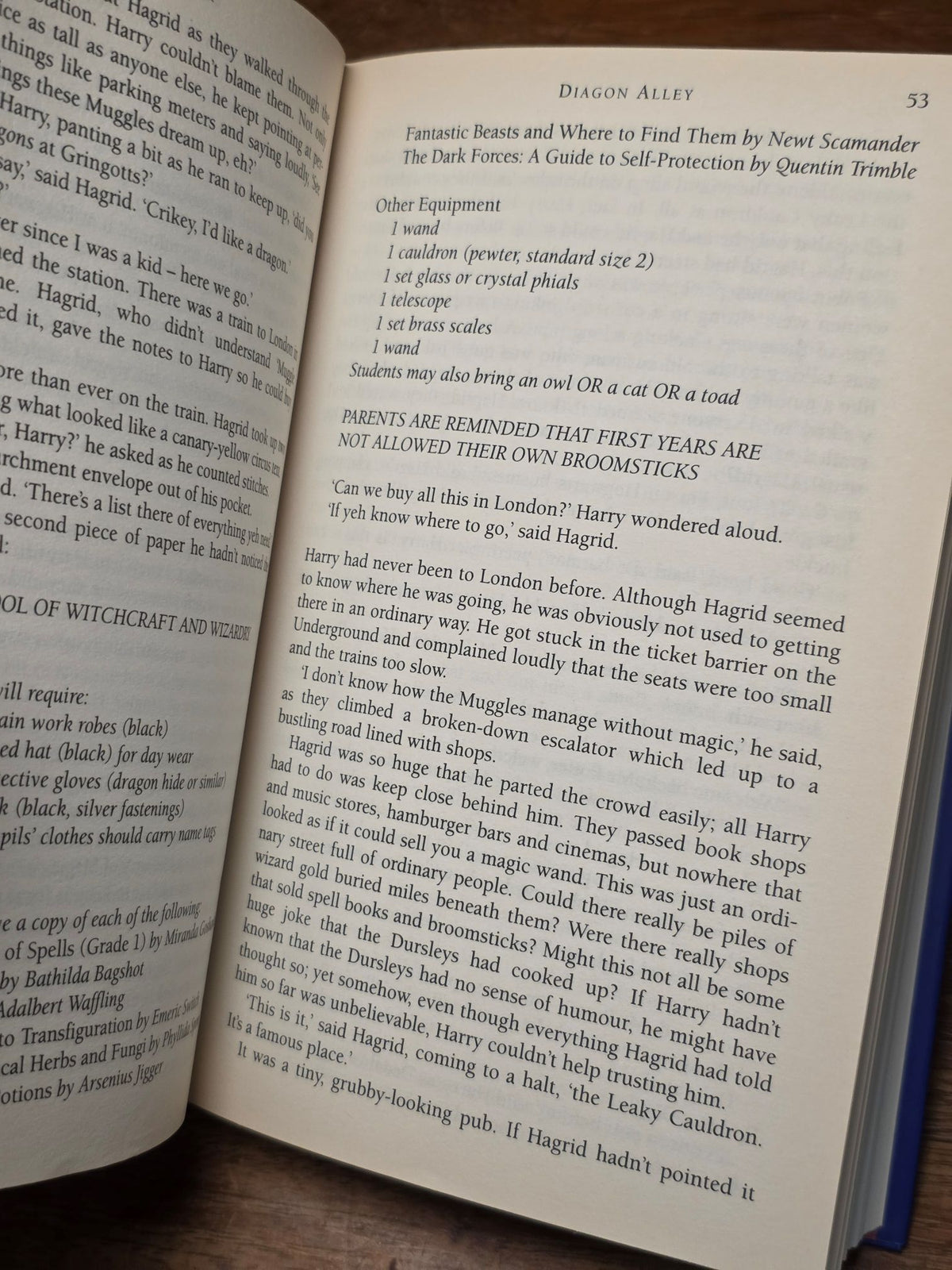 Harry Potter and the Philosopher's Stone -  First UK edition, 9th hardback printing with rare double ‘1 Wand’ error