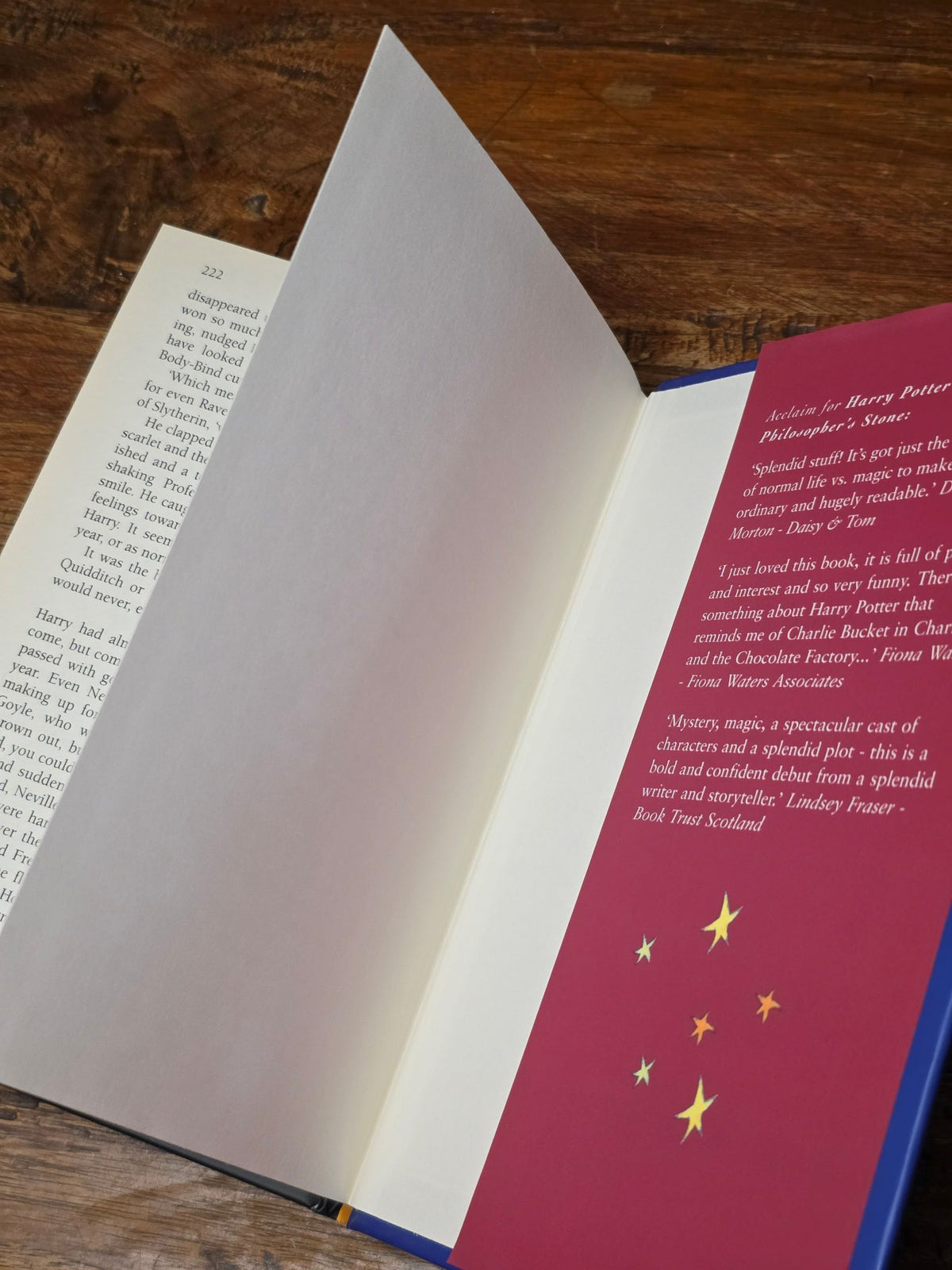 Harry Potter and the Philosopher's Stone -  First UK edition, 9th hardback printing with rare double ‘1 Wand’ error