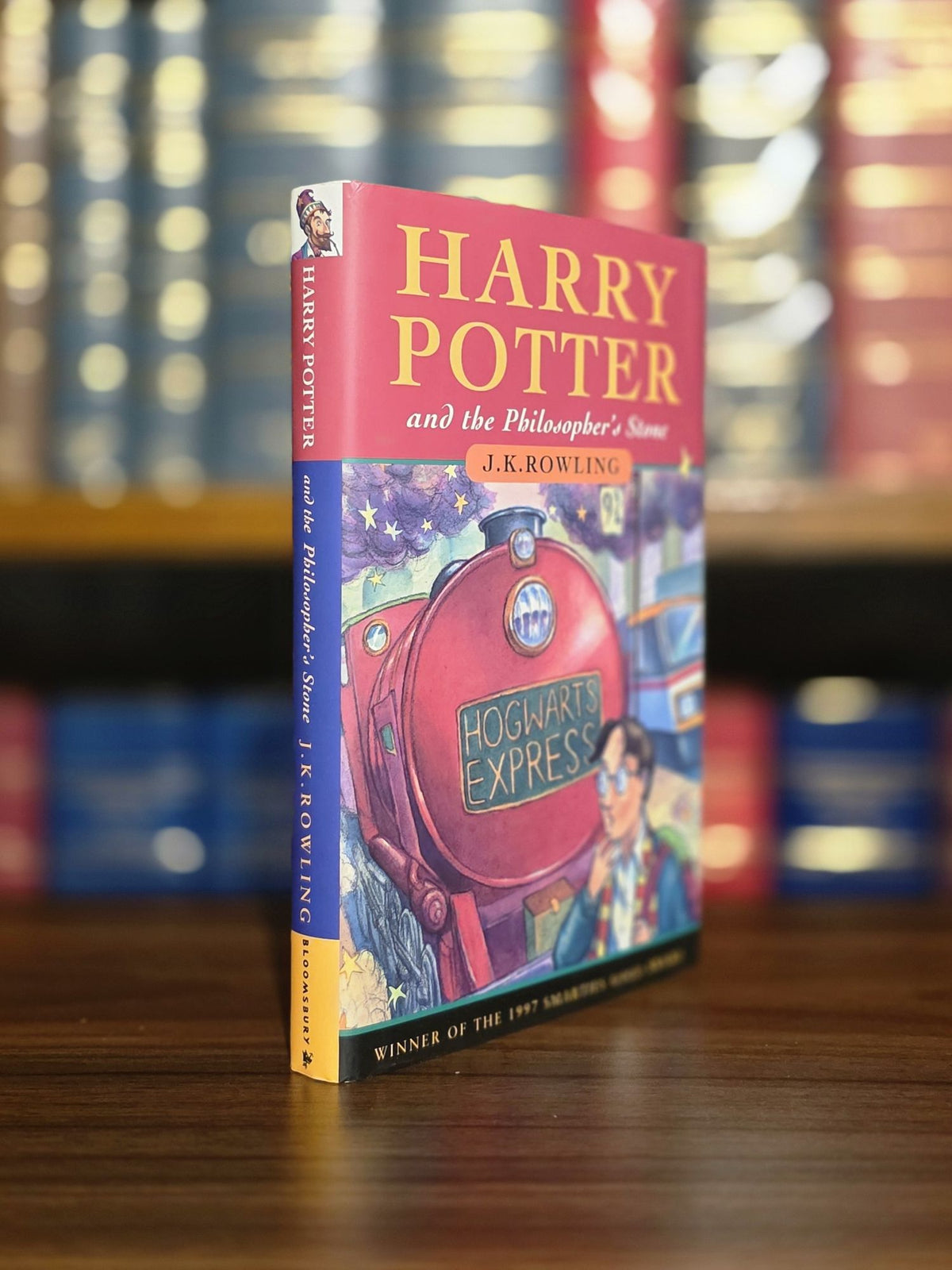 Harry Potter and the Philosopher's Stone -  First UK edition, 9th hardback printing with rare double ‘1 Wand’ error