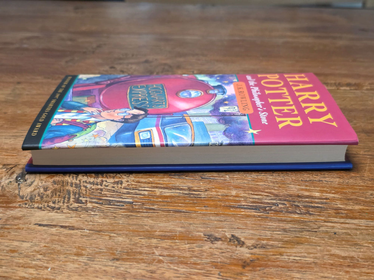 Harry Potter and the Philosopher's Stone -  First UK edition, 9th hardback printing with rare double ‘1 Wand’ error