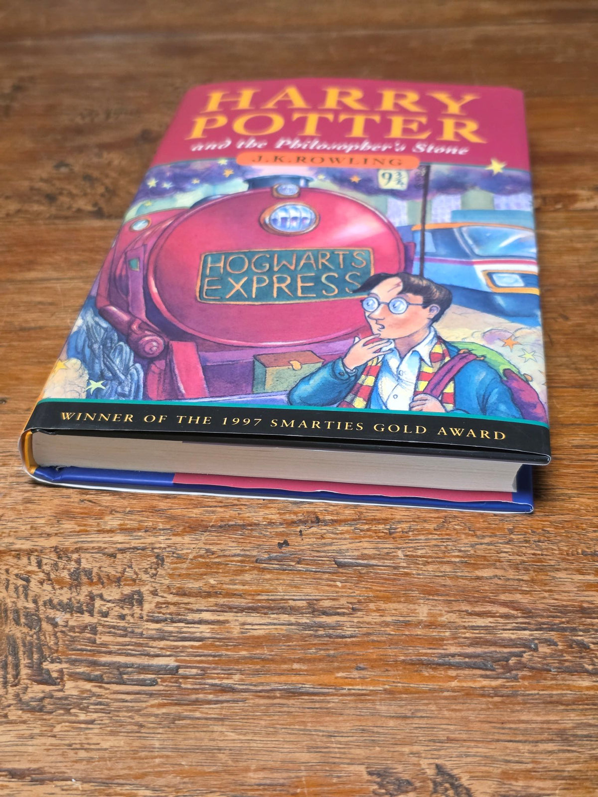 Harry Potter and the Philosopher's Stone -  First UK edition, 9th hardback printing with rare double ‘1 Wand’ error