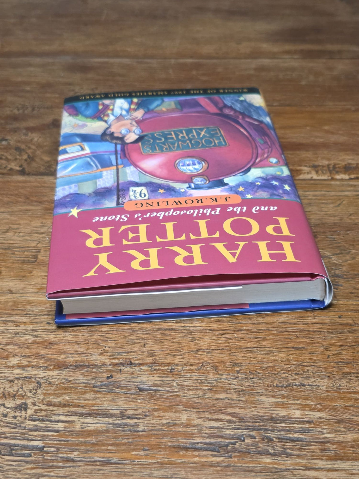 Harry Potter and the Philosopher's Stone -  First UK edition, 9th hardback printing with rare double ‘1 Wand’ error