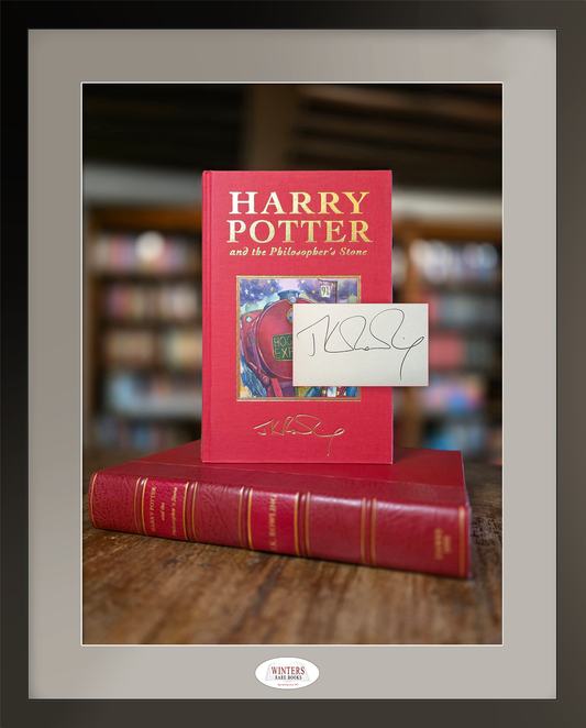 Harry Potter and the Philosopher’s Stone - Deluxe edition, first printing, signed