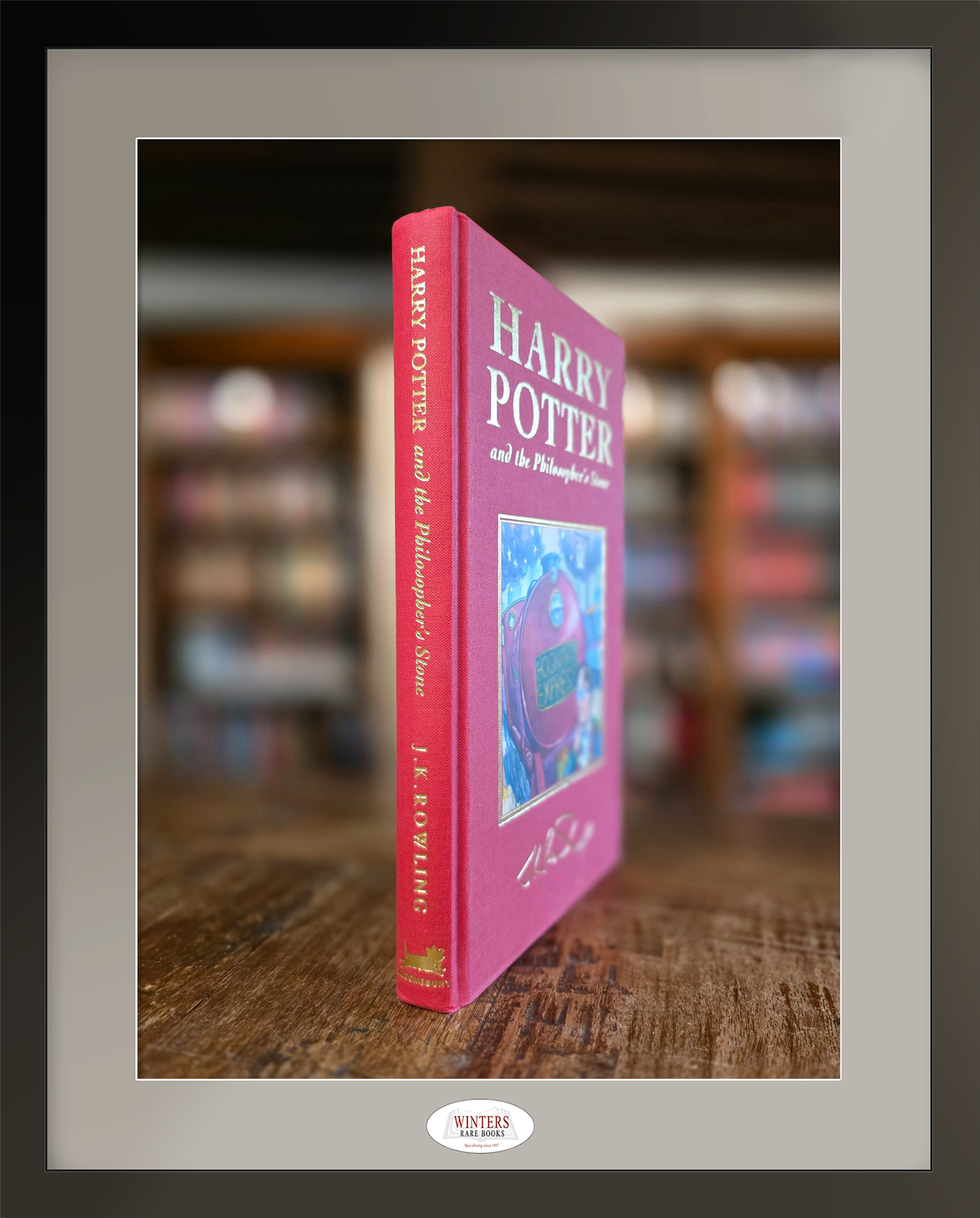 Harry Potter and the Philosopher’s Stone - Deluxe edition, first printing, signed