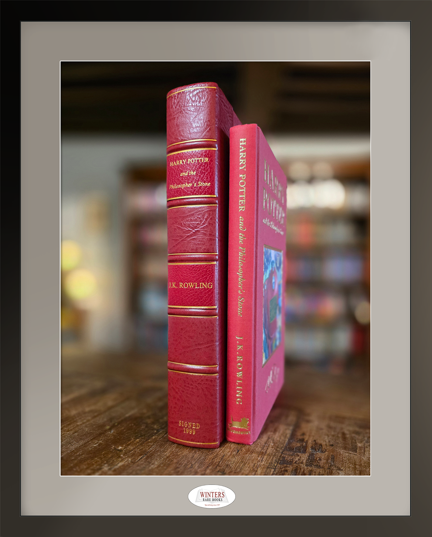 Harry Potter and the Philosopher’s Stone - Deluxe edition, first printing, signed