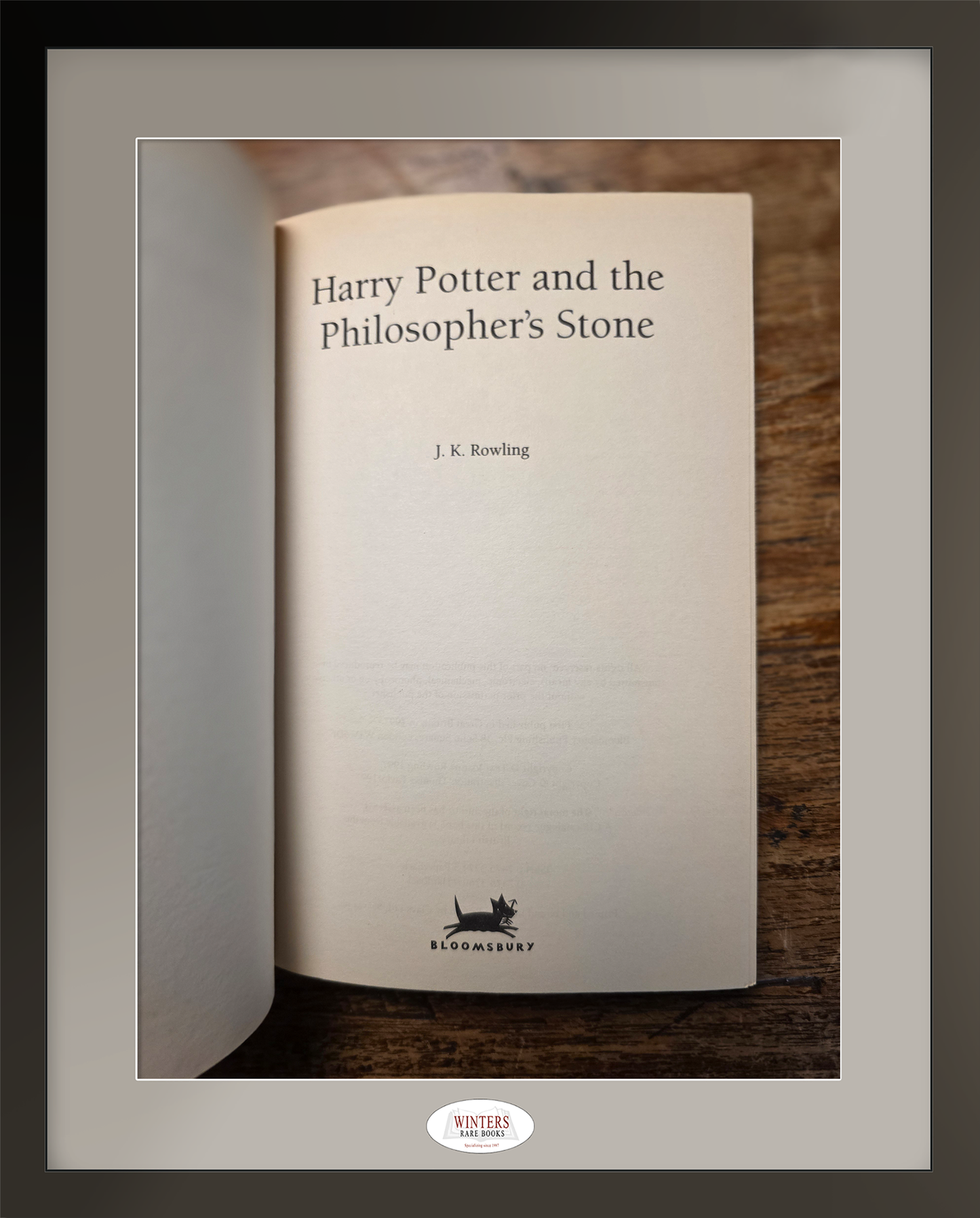 Harry Potter and the Philosopher’s Stone – Very scarce 8th Softcover Printing