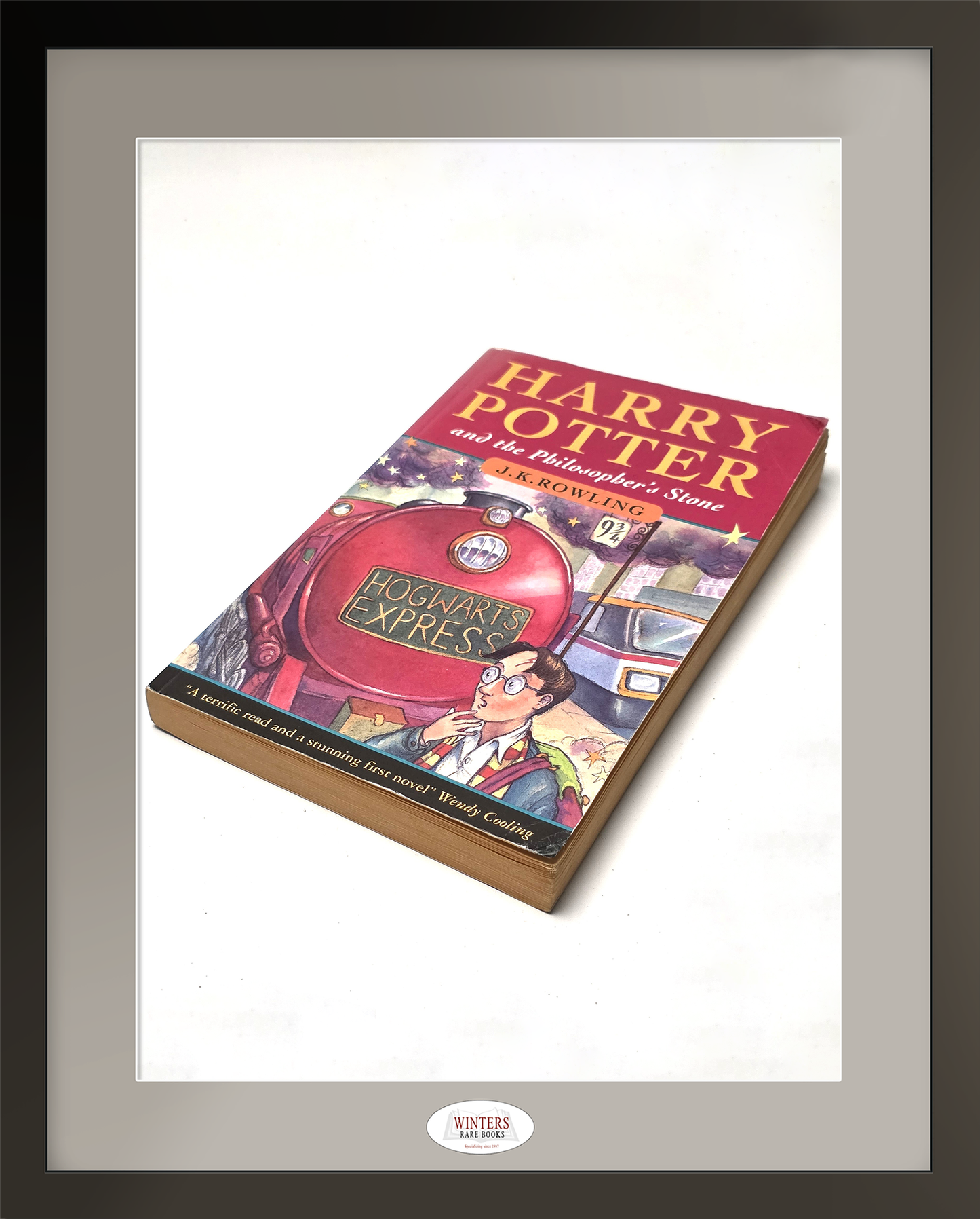 Harry Potter and The philosopher's Stone – First paperback edition, first printing