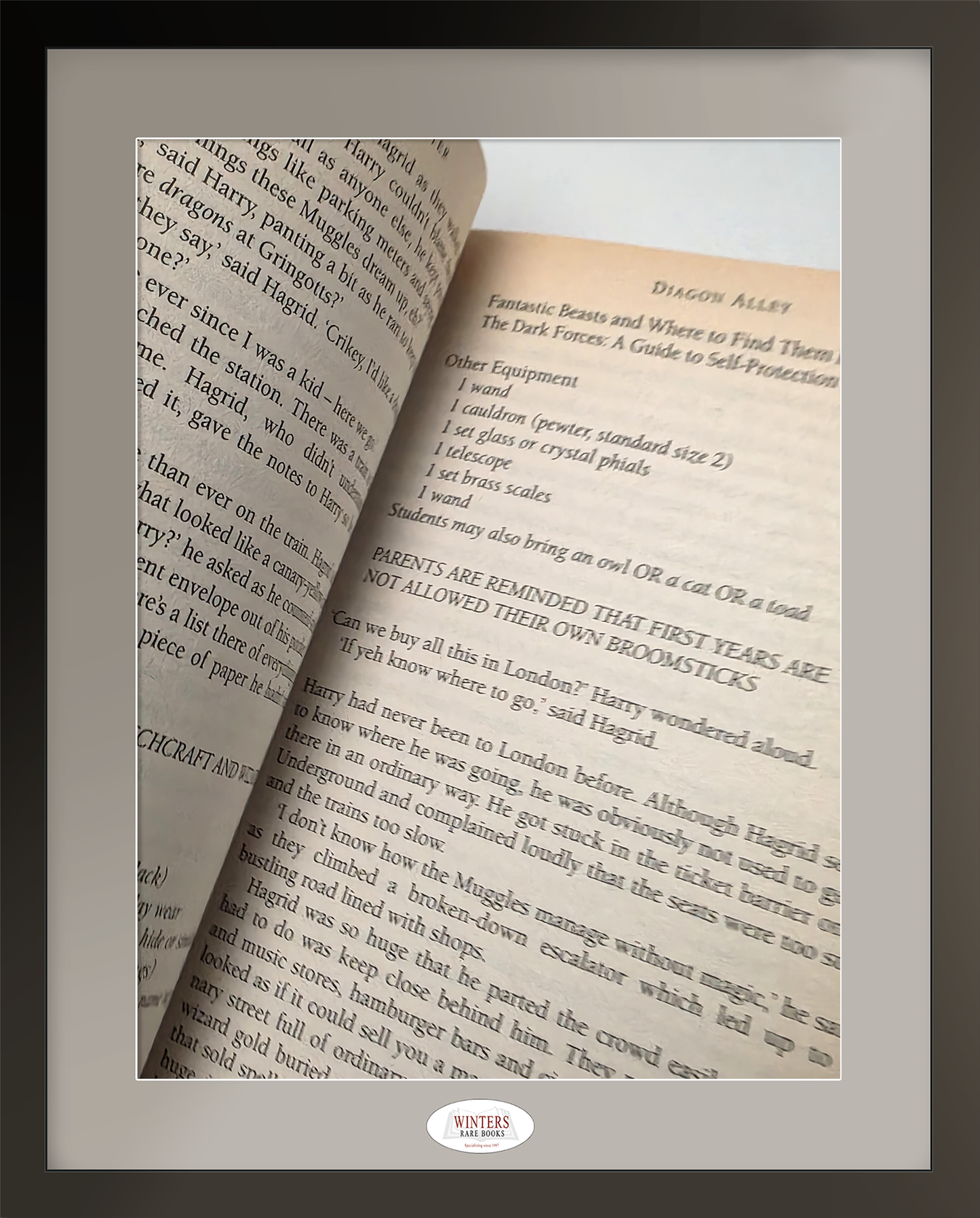 Harry Potter and The philosopher's Stone – First paperback edition, first printing