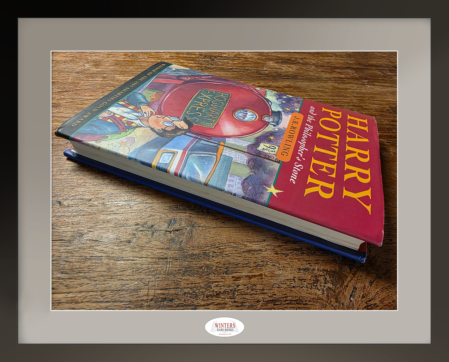 Harry Potter and the Philosopher's Stone, first edition, 18th print - Unique jacket and book