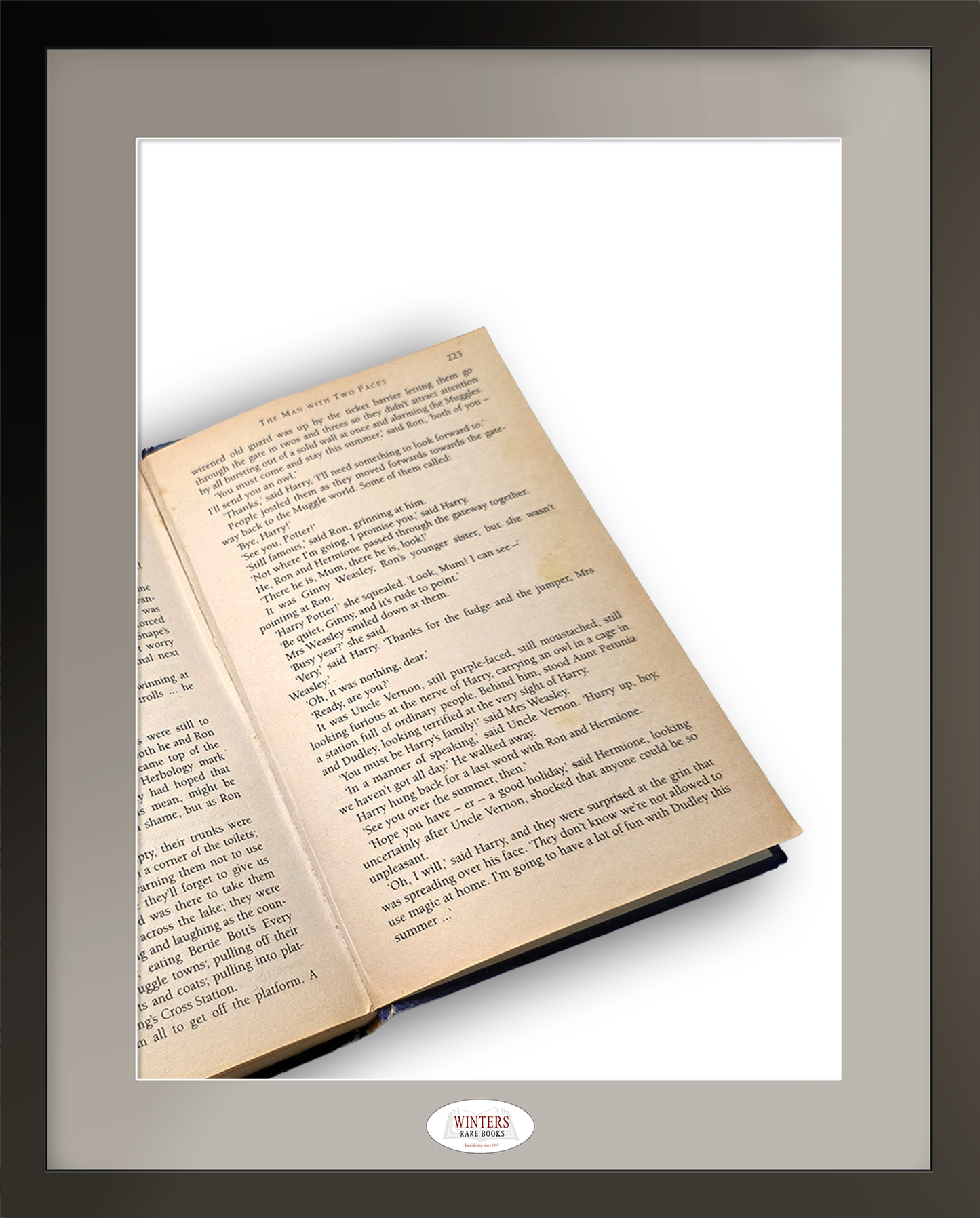 Harry Potter and the Philosopher’s Stone - First edition, second hardback printing