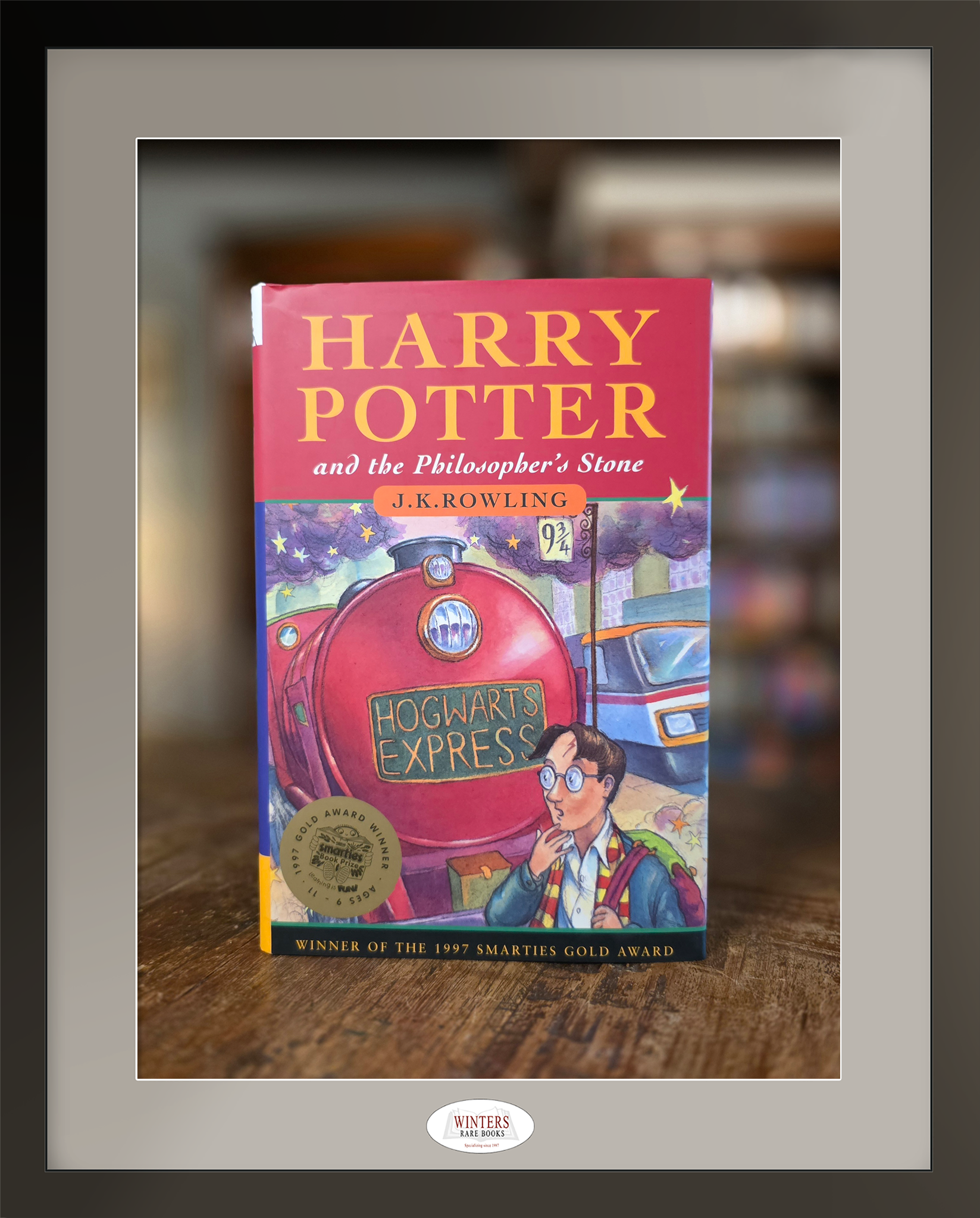 Harry Potter and the Philosopher's Stone first Bloomsbury hardback printing