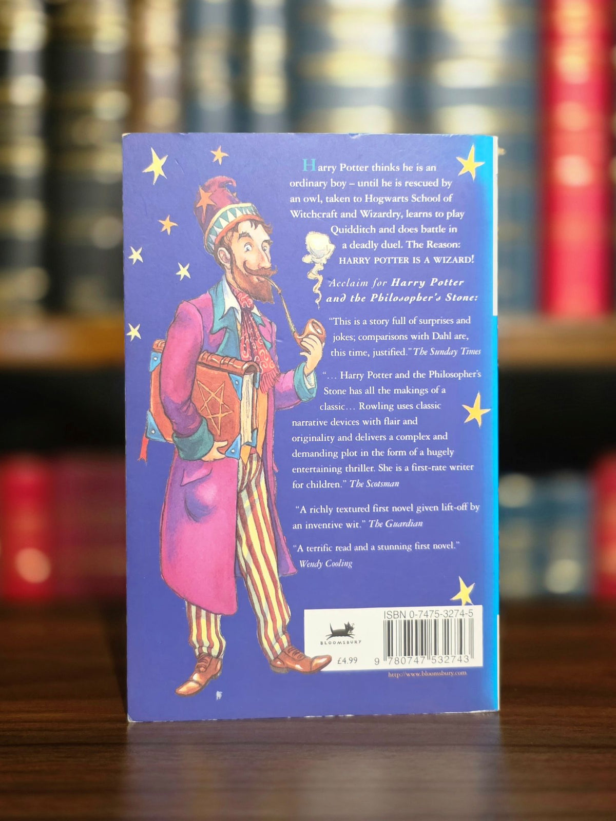 Harry Potter and the Philosopher's Stone – Signed Association Copy from Carnegie Medal Winner Robert Swindells