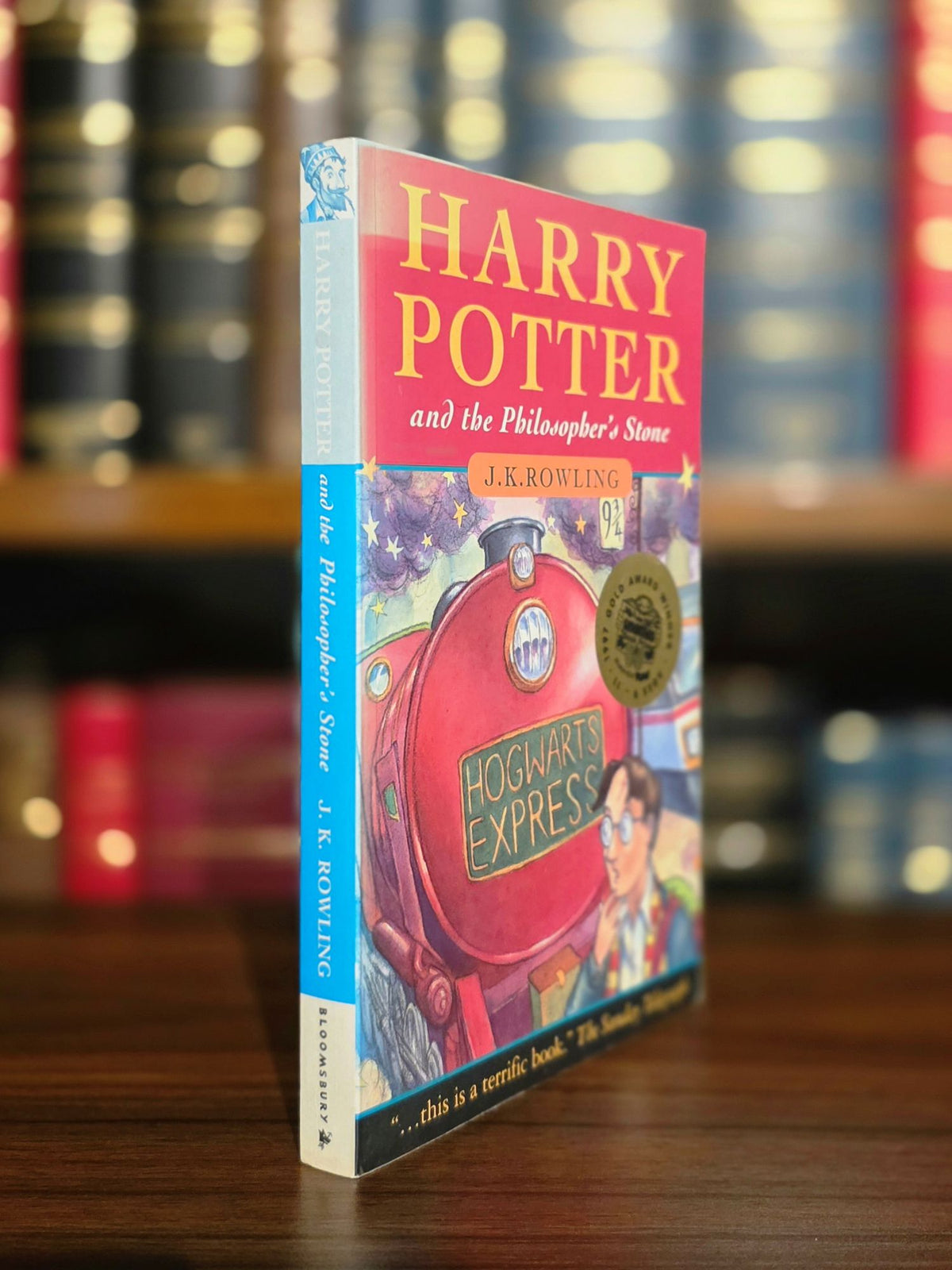 Harry Potter and the Philosopher's Stone – Signed Association Copy from Carnegie Medal Winner Robert Swindells