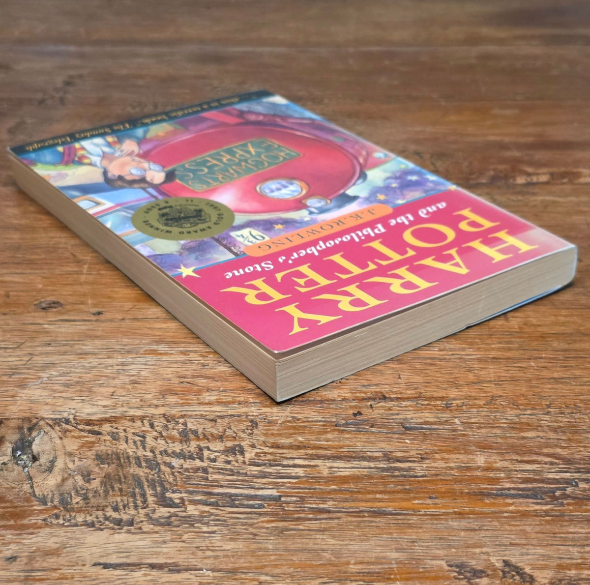 Harry Potter and the Philosopher's Stone – Signed Association Copy from Carnegie Medal Winner Robert Swindells