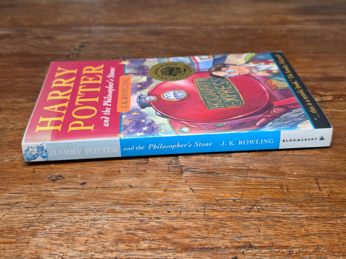 Harry Potter and the Philosopher's Stone – Signed Association Copy from Carnegie Medal Winner Robert Swindells