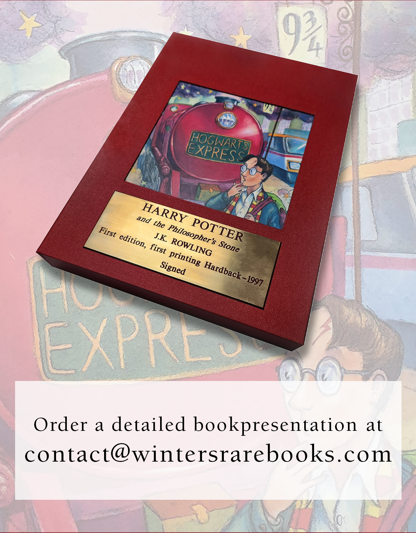 Harry Potter and the Philosopher’s Stone First Hardback edition, First Printing - Signed