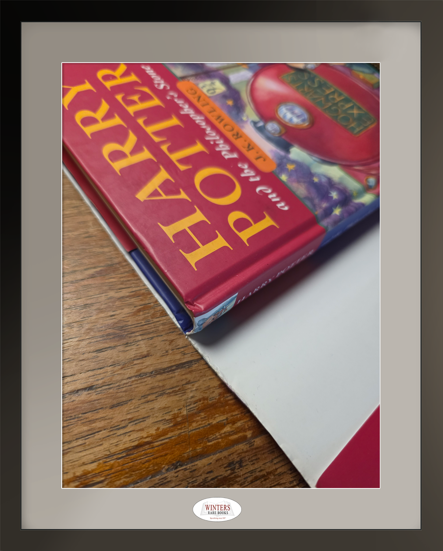 Harry Potter and the Philosopher's Stone, first edition, 18th print - Unique jacket and book