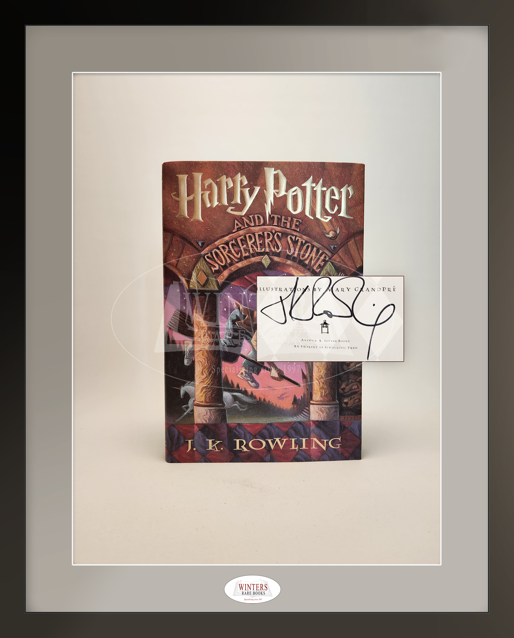 Harry Potter and the Sorcerer’s Stone, First US Edition Signed