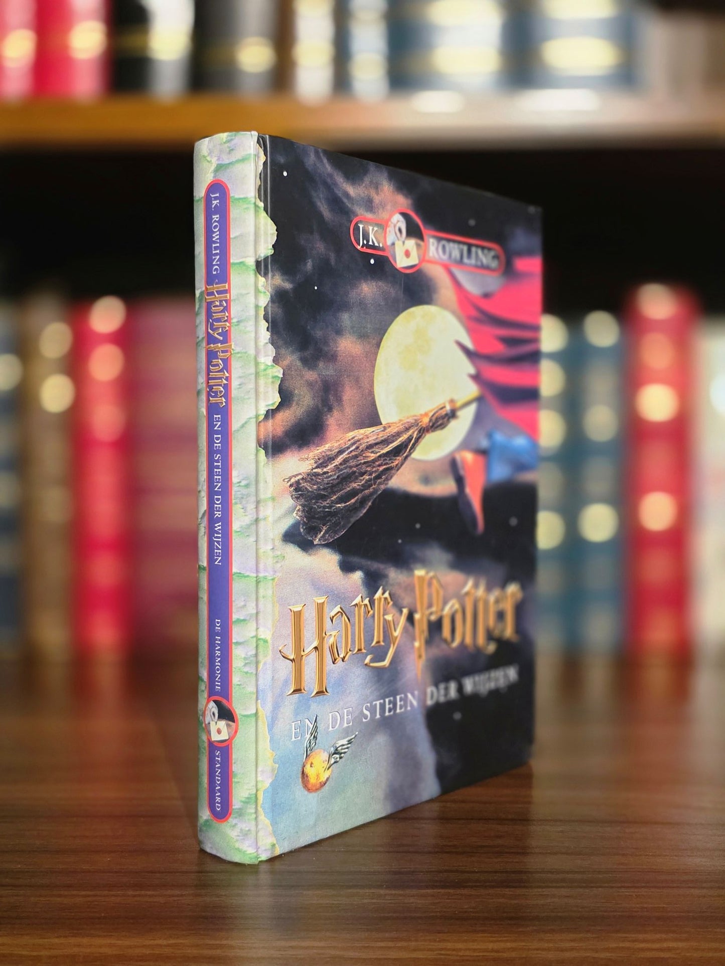 Harry Potter and the Philosopher's Stone – First Dutch Hardcover Edition, First Printing with the Rare "Haary" Error