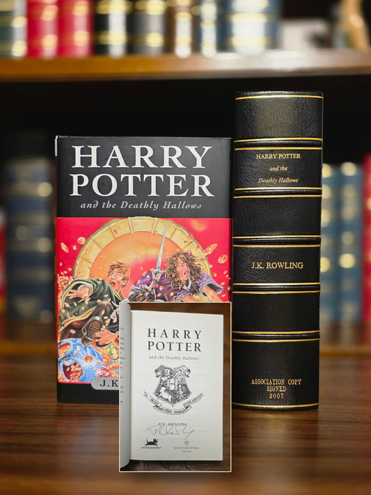 First Canadian Edition of Harry Potter and the Deathly Hallows – Extremely scarce signed Association copy