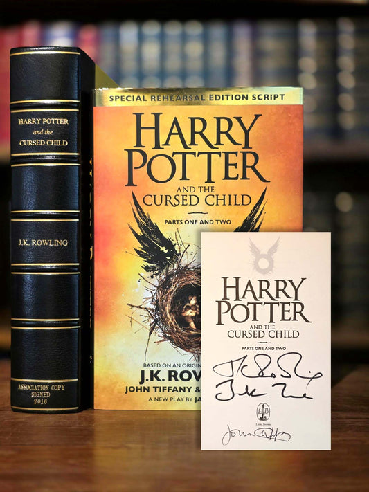 Harry Potter and the Cursed Child – Triple Signed Association Copy