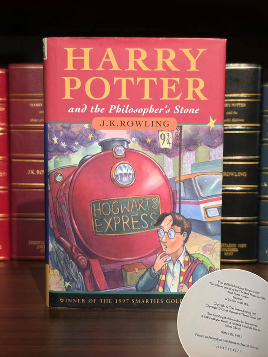 Harry Potter and the Philosopher's Stone Ted Smart Edition – First Edition, First Printing
